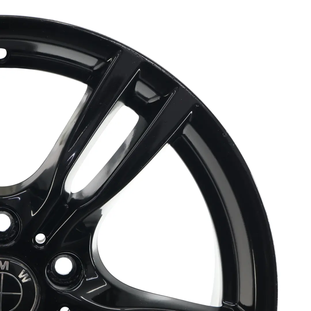 BMW F30 F31 Cerchio In Lega Posteriore Nero 18" 8,5J Et:47 M Star Spoke - SKU 7845881-8 - Numero di parte 7845881