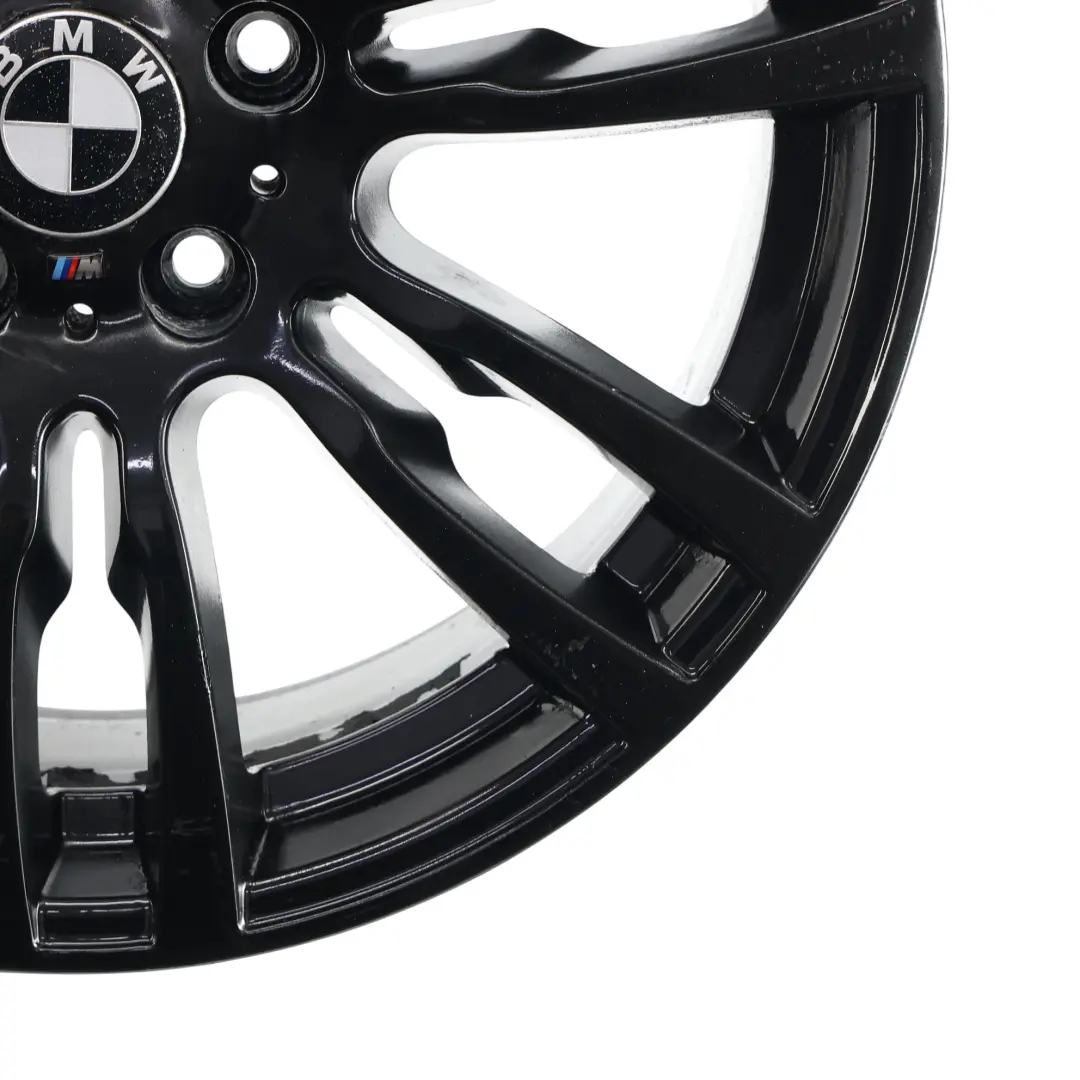 BMW F30 F31 F32 Llanta de aleación negra 19" 8J ET:36 M Star Spoke 403 - SKU 7845882-3 - Número de pieza 7845882