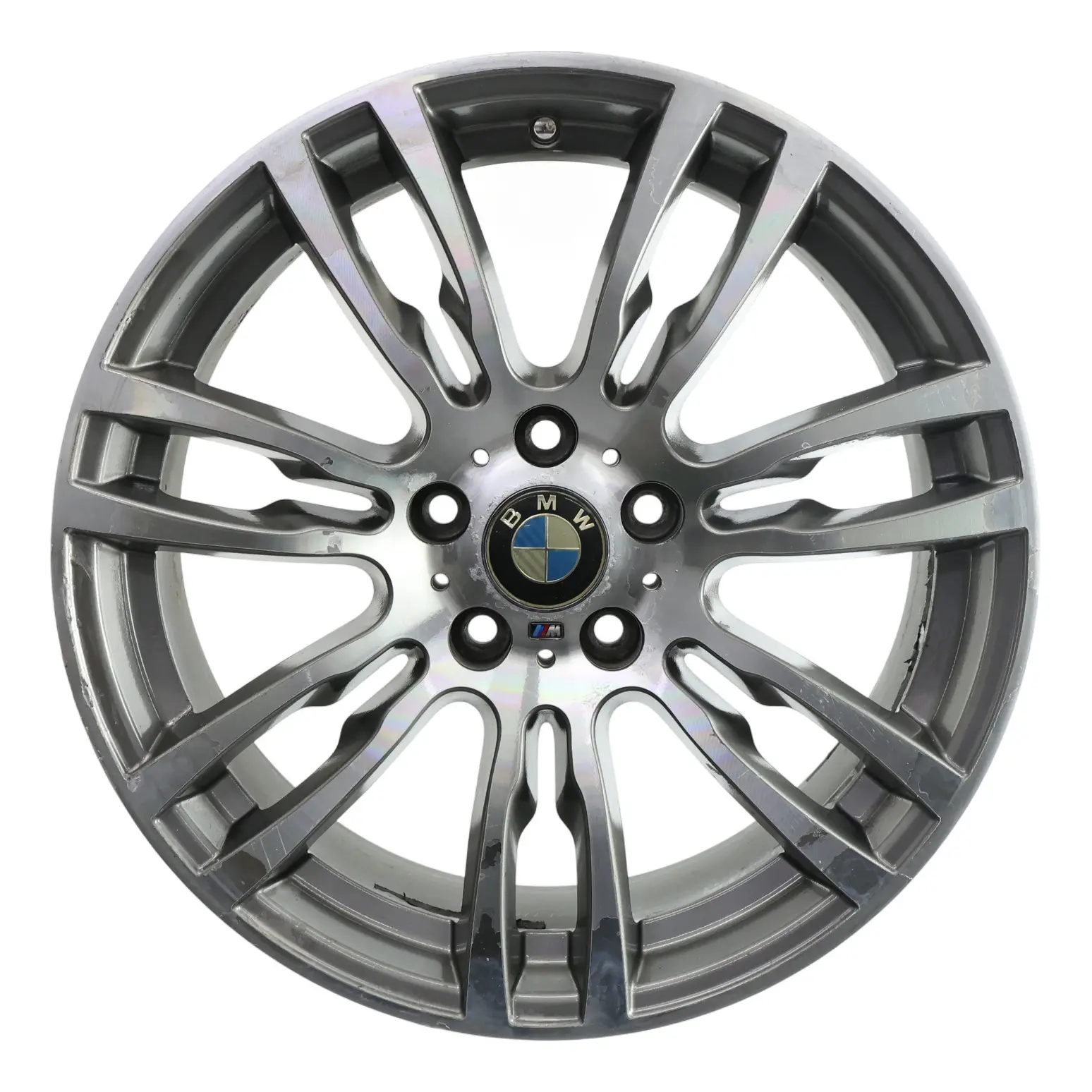 BMW F30 F31 Hinten Grau Leicht Metall Felge 19" ET:47 8,5J 7845883