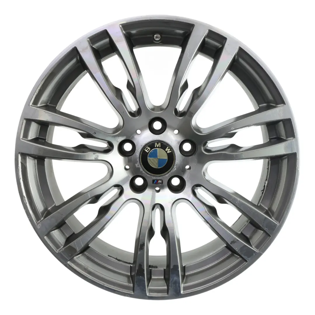 Jante arrière alliage gris 19" ET:47 8,5J M Star Spoke 403 pour BMW F30 F31 à propos du numéro de pièce 7845883 BMW F30 F31 Jante arrière alliage gris 19" ET:47 8,5J M Star Spoke 403 - SKU 7845883-13 - Numéro de pièce 7845883