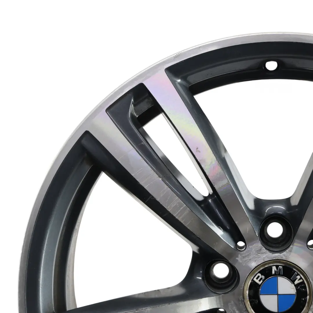Ferricgrey Alloy Wheel Rim 19" M Double Spoke 442 8J ET:36 to BMW F30 F32 with Part number 7846780 BMW F30 F32 Ferricgrey Alloy Wheel Rim 19" M Double Spoke 442 8J ET:36 - SKU 7846780-2 - Part number 7846780
