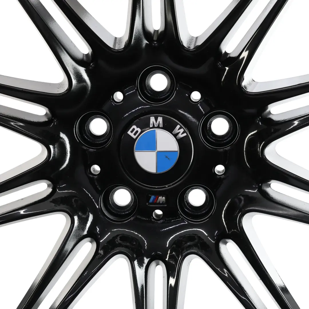 Alloy Rim 19" M Double Spoke 225 ET:30 8J to BMW X1 E84 Black Wheel with Part number 7847083 BMW X1 E84 Black Wheel Alloy Rim 19" M Double Spoke 225 ET:30 8J - SKU 7847083-4 - Part number 7847083