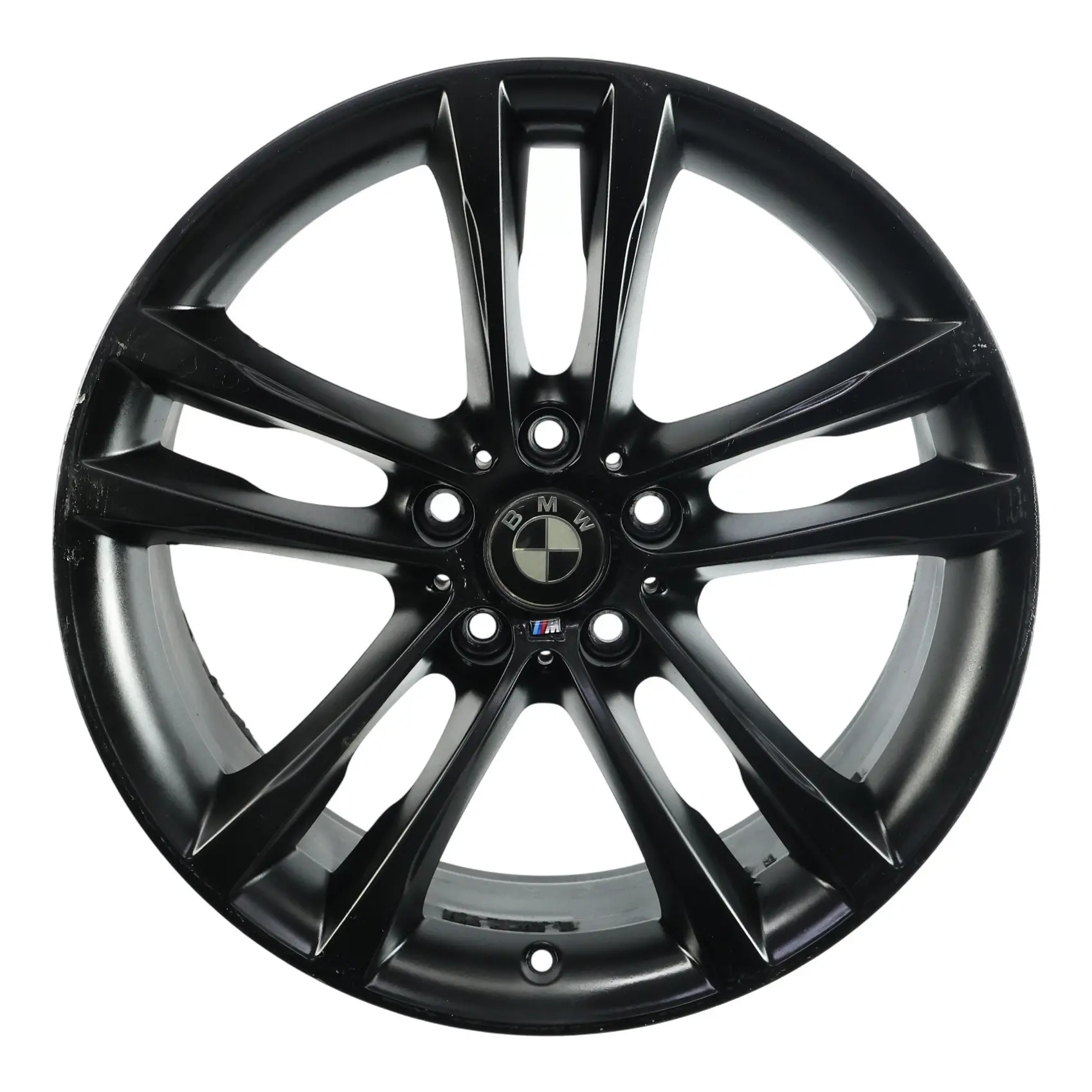 BMW F34 GT Cerchio Anteriore Nero Lega 19" 8J ET:30 M Doppie Razze 598M 7847543
