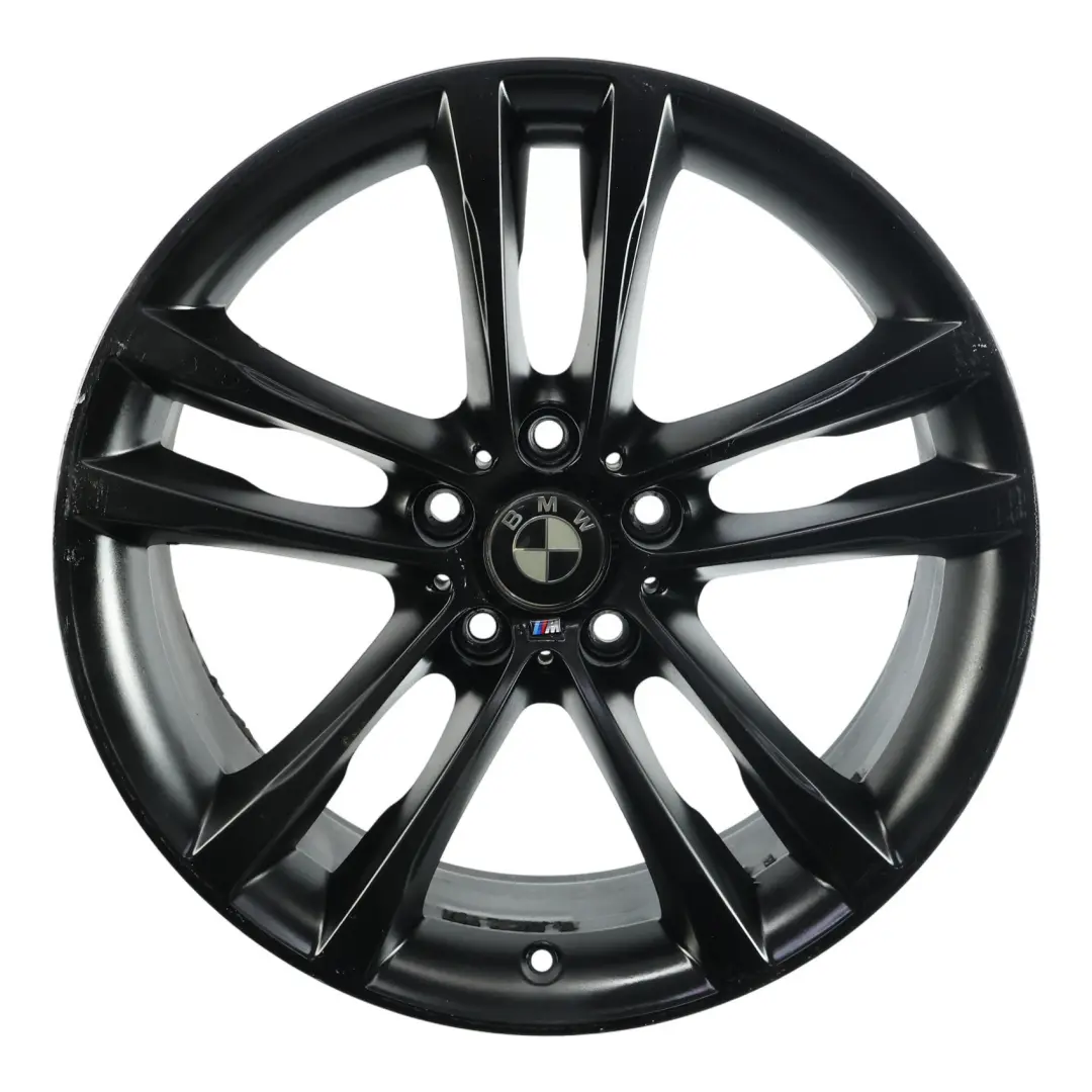 Vorderrad Schwarz Alufelge 19" 8J ET:30 M Doppelspeiche 598M für BMW F34 GT mit Teilenummer 7847543 BMW F34 GT Vorderrad Schwarz Alufelge 19" 8J ET:30 M Doppelspeiche 598M - SKU 7847543-2 - Teilenummer 7847543