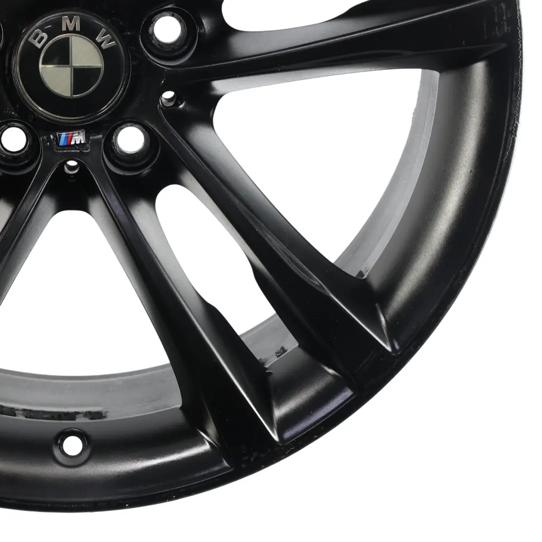 BMW F34 GT Cerchio Anteriore Nero Lega 19" 8J ET:30 M Doppie Razze 598M - SKU 7847543-2 - Numero di parte 7847543