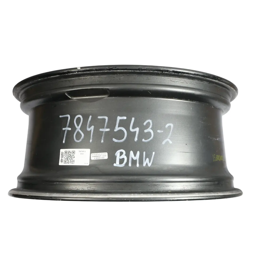 BMW F34 GT Front Black Wheel Alloy Rim 19" 8J ET:30 M Double Spoke 598M - SKU 7847543-2 - Part number 7847543