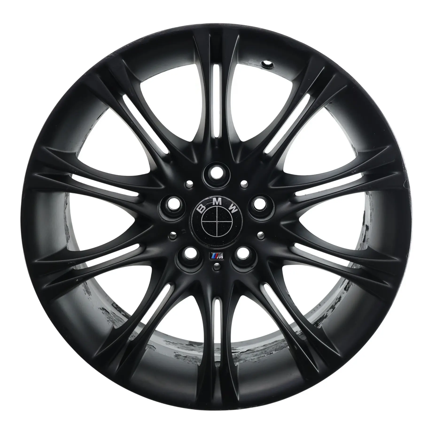 BMW E46 Z4 E85 Noir Jante Alliage Avant 18" ET:47 8J M Double Rayon 135