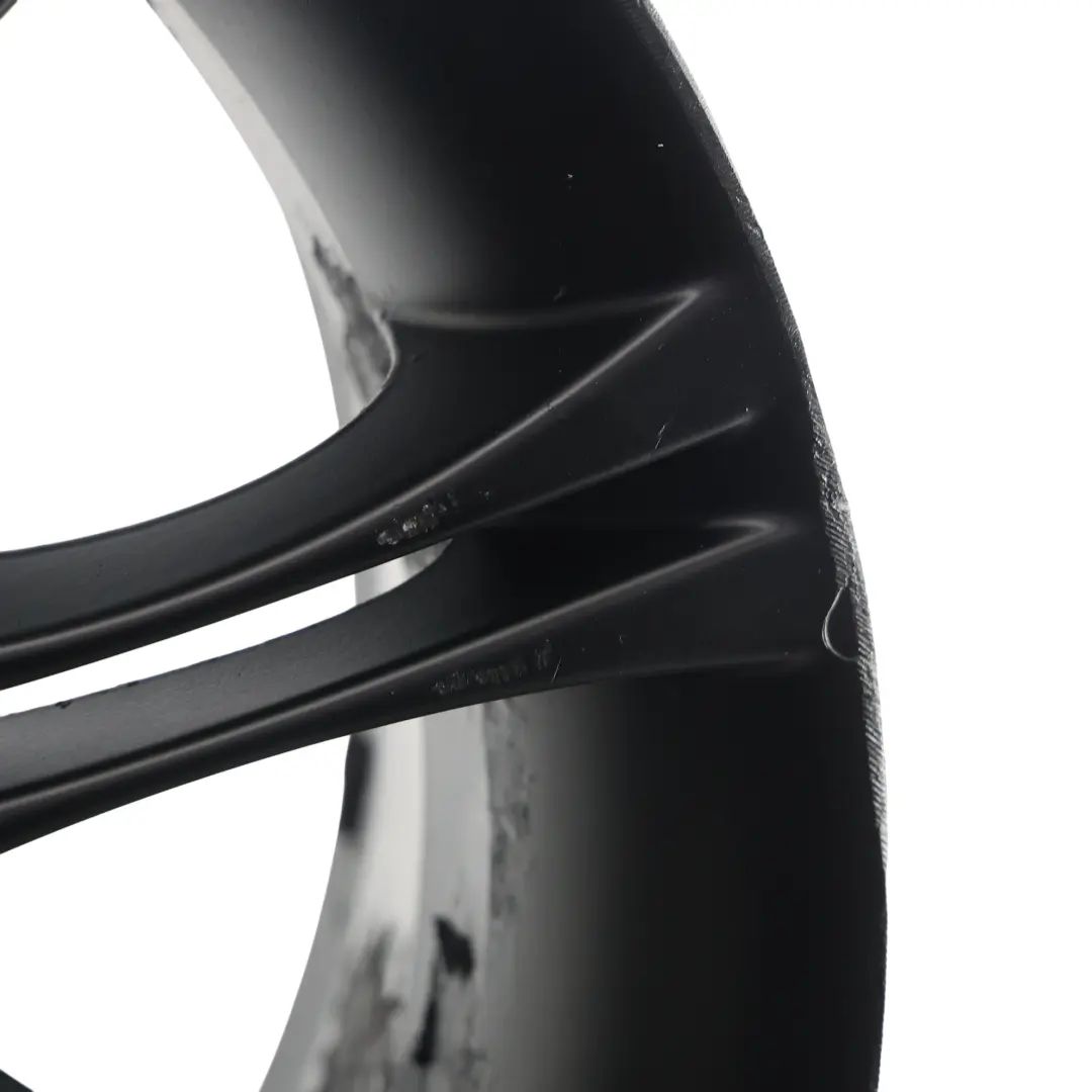 BMW E46 Z4 E85 Black Front Alloy Wheel Rim 18" ET:47 8J M Double Spoke 135 - SKU 7896470-3 - Part number 7896470