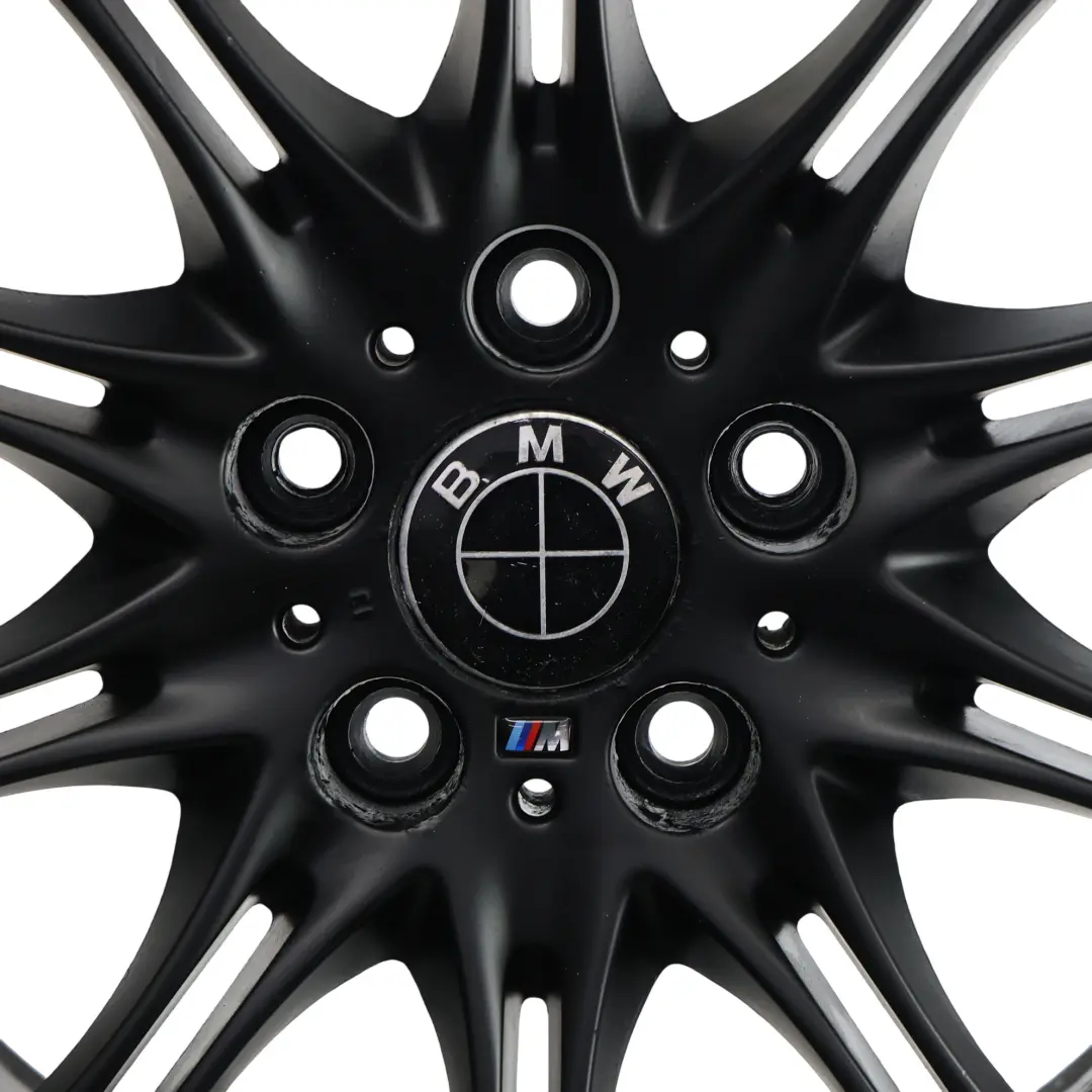 Schwarz Hinter Rad Felge 18" M Doppelspeiche 135 8,5J ET:50 für BMW E46 Z4 E85 mit Teilenummer 7896490 BMW E46 Z4 E85 Schwarz Hinter Rad Felge 18" M Doppelspeiche 135 8,5J ET:50 - SKU 7896490-8 - Teilenummer 7896490