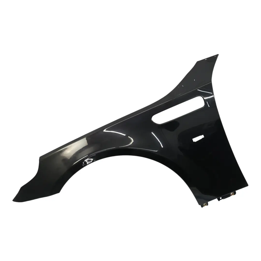 BMW E60 M5 Front Left N/S Side Panel Fender Wing Black Sapphire Metallic - 475 - SKU 7898315-BS - Part number 7898315