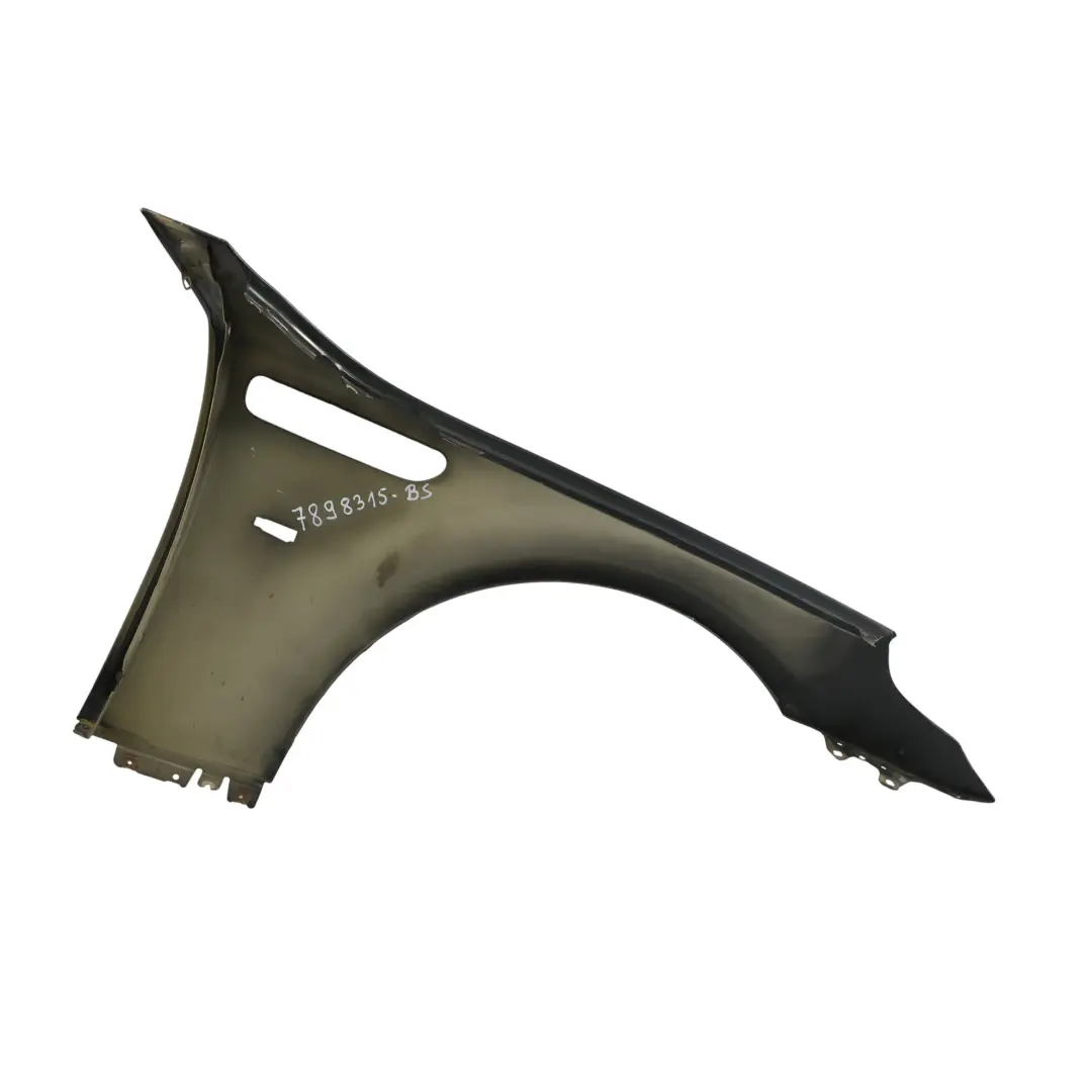 Front Left N/S Side Panel Fender Wing Black Sapphire Metallic - 475 to BMW E60 M5 with Part number 7898315 BMW E60 M5 Front Left N/S Side Panel Fender Wing Black Sapphire Metallic - 475 - SKU 7898315-BS - Part number 7898315