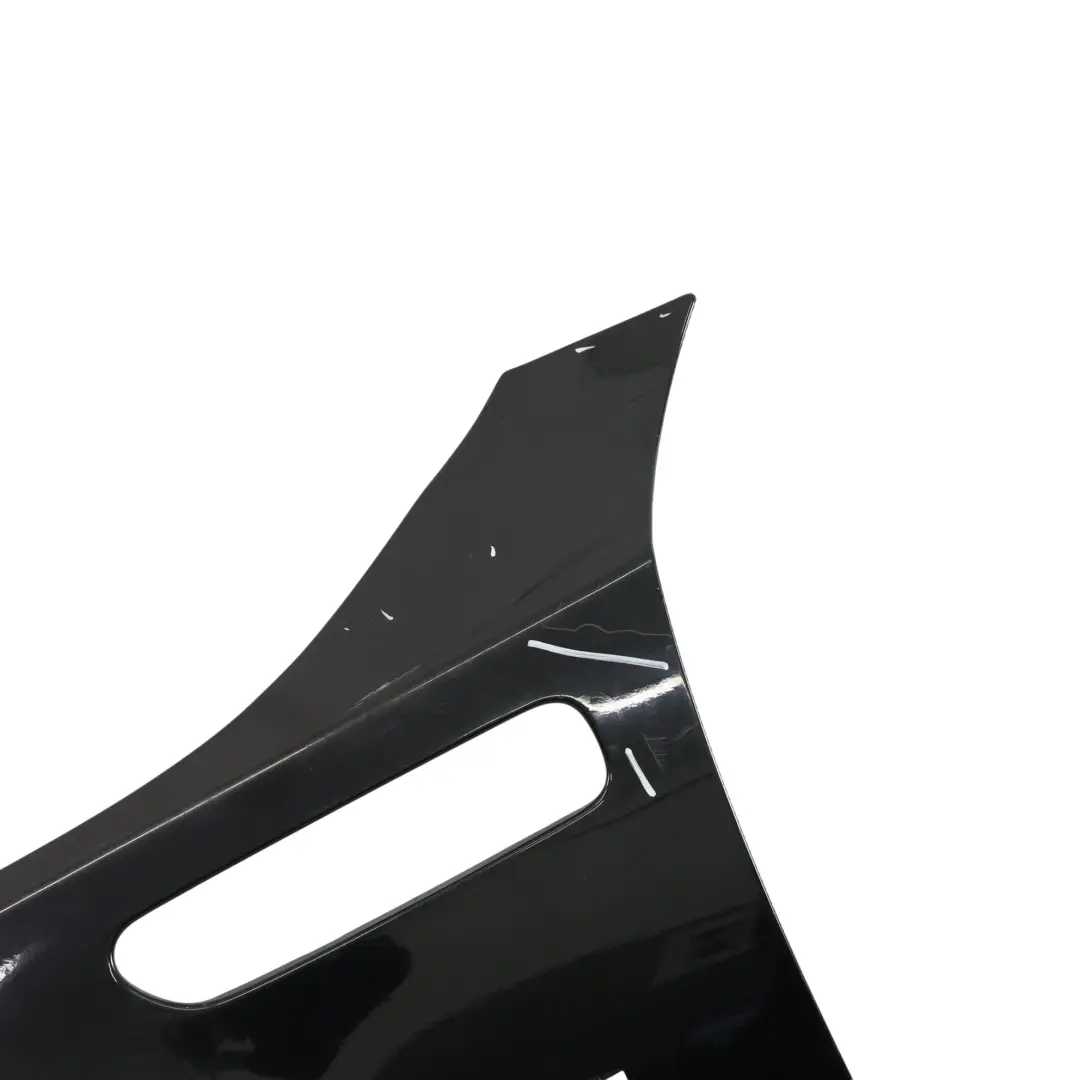 BMW E60 M5 Front Links Seitenverkleidung Kotflügel Black Sapphire Metallic - 475 - SKU 7898315-BS - Teilenummer 7898315