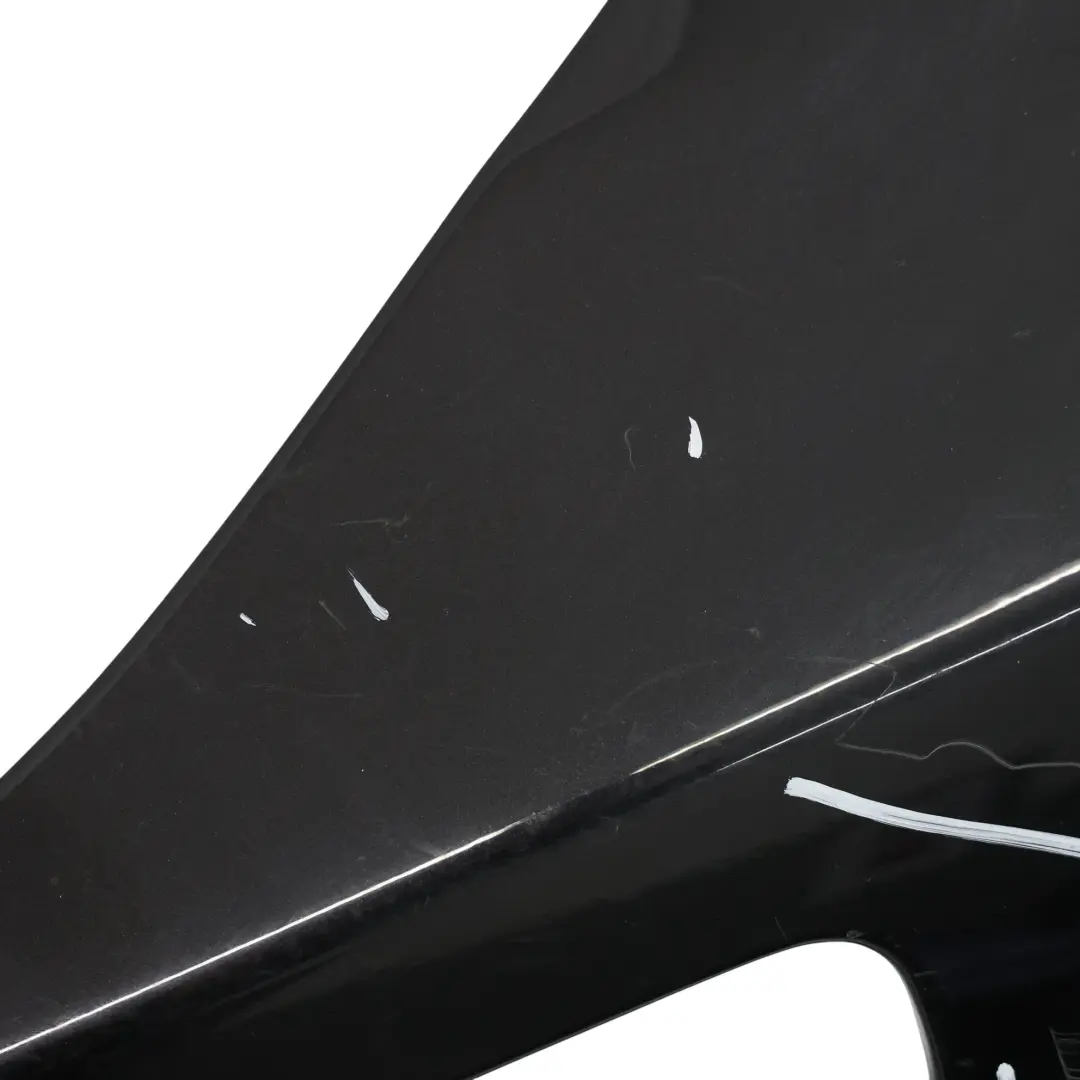 BMW E60 M5 Front Links Seitenverkleidung Kotflügel Black Sapphire Metallic - 475 - SKU 7898315-BS - Teilenummer 7898315