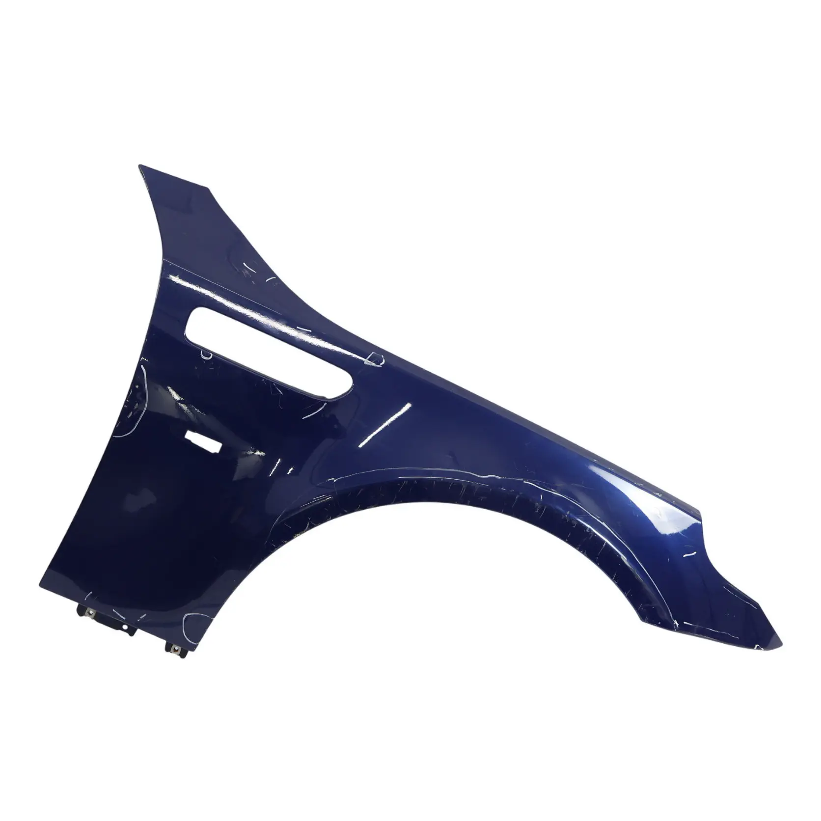 BMW E60 E61 M5 Side Panel Front Right O/S Wing Fender Interlagos Blue - A30