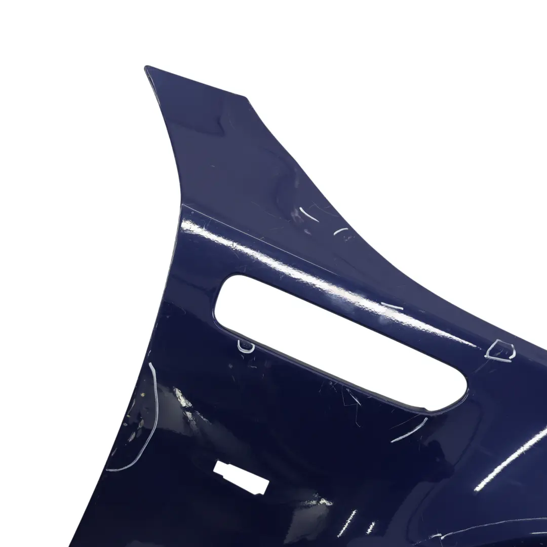 Side Panel Front Right O/S Wing Fender Interlagos Blue - A30 to BMW E60 E61 M5 with Part number 7898316 BMW E60 E61 M5 Side Panel Front Right O/S Wing Fender Interlagos Blue - A30 - SKU 7898316-INT - Part number 7898316