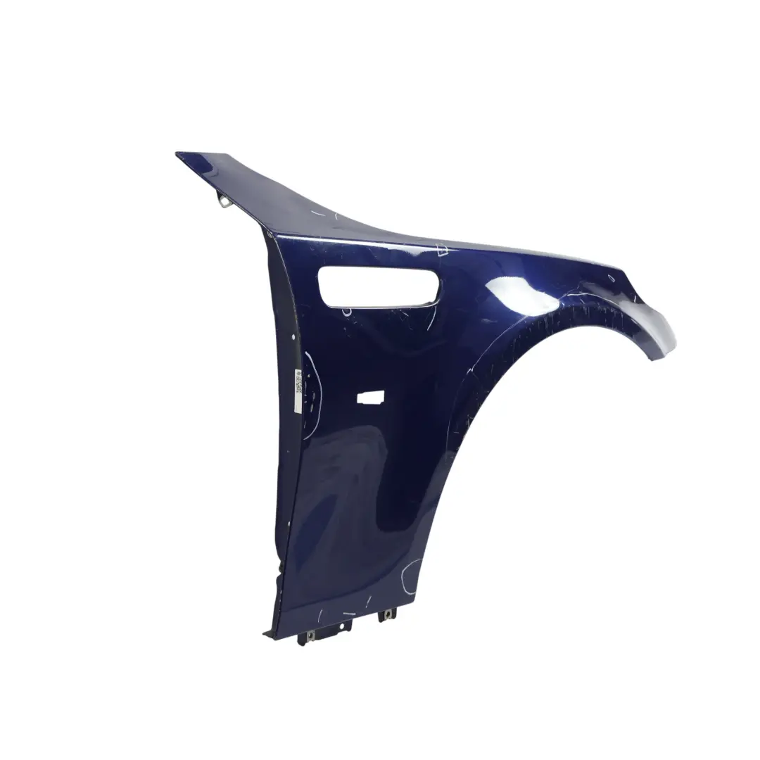 Side Panel Front Right O/S Wing Fender Interlagos Blue - A30 to BMW E60 E61 M5 with Part number 7898316 BMW E60 E61 M5 Side Panel Front Right O/S Wing Fender Interlagos Blue - A30 - SKU 7898316-INT - Part number 7898316