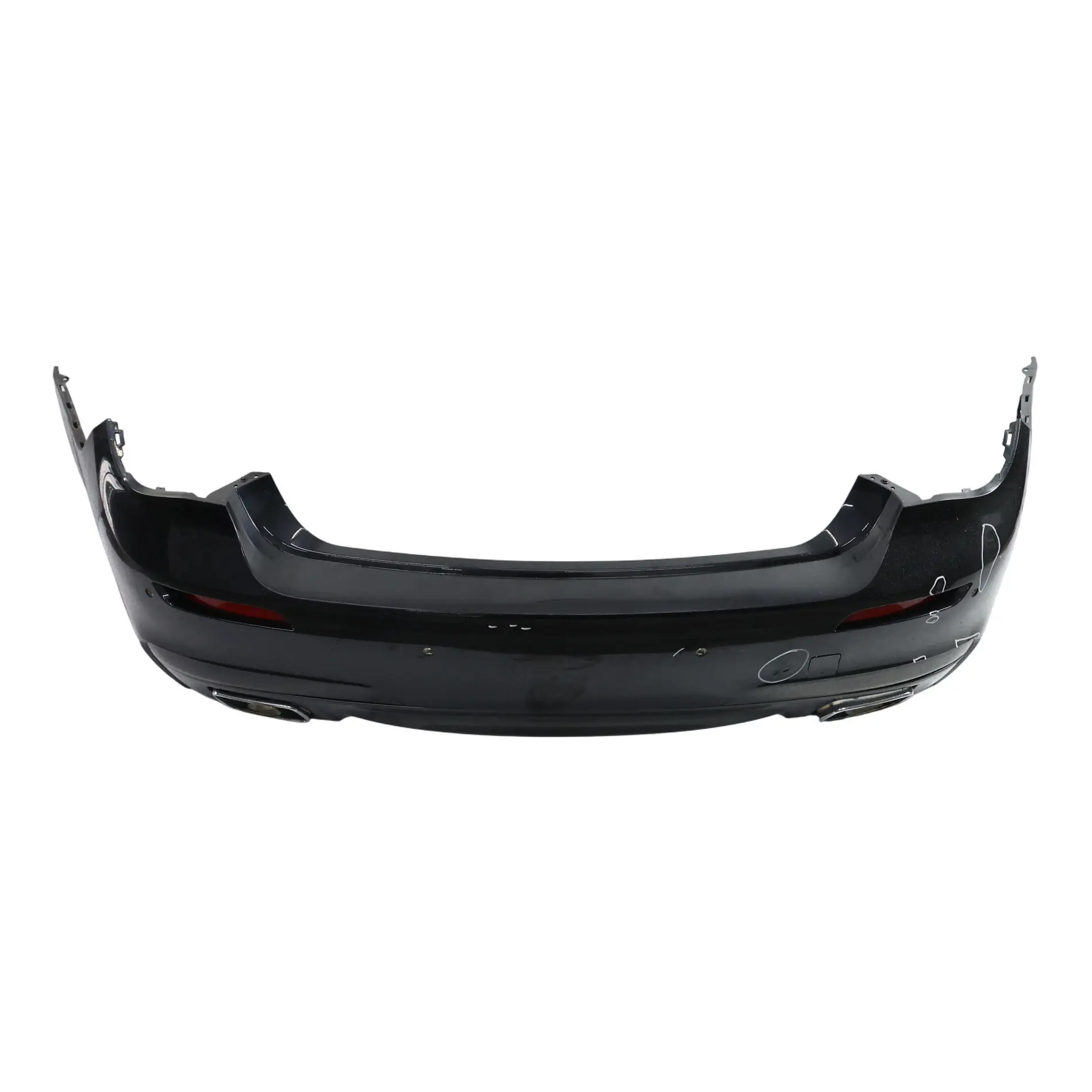 BMW F01 Tylny Zderzak M-Pakiet Azurite Black Czarny Metalik - S34