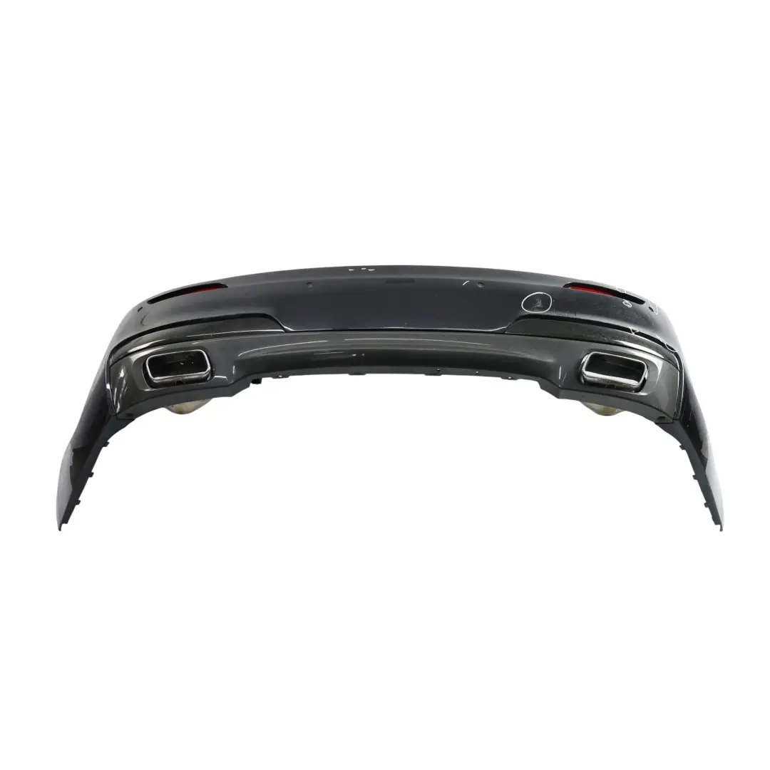 BMW F01 Rear Bumper M Sport Trim Panel Cover Azurite Black Metallic - S34 - SKU 7898876-AZB - Part number 7898876