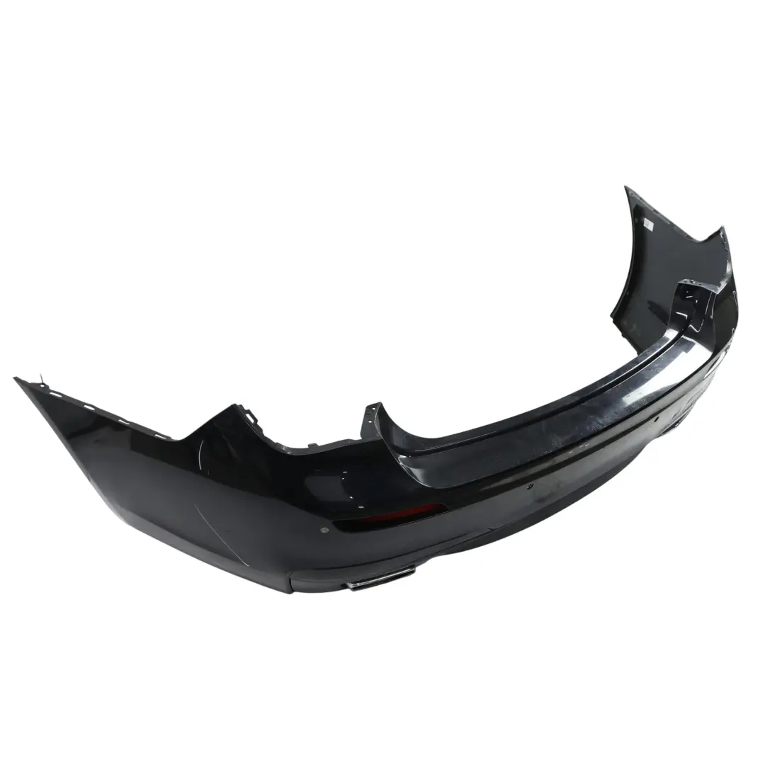 BMW F01 Rear Bumper M Sport Trim Panel Cover Azurite Black Metallic - S34 - SKU 7898876-AZB - Part number 7898876