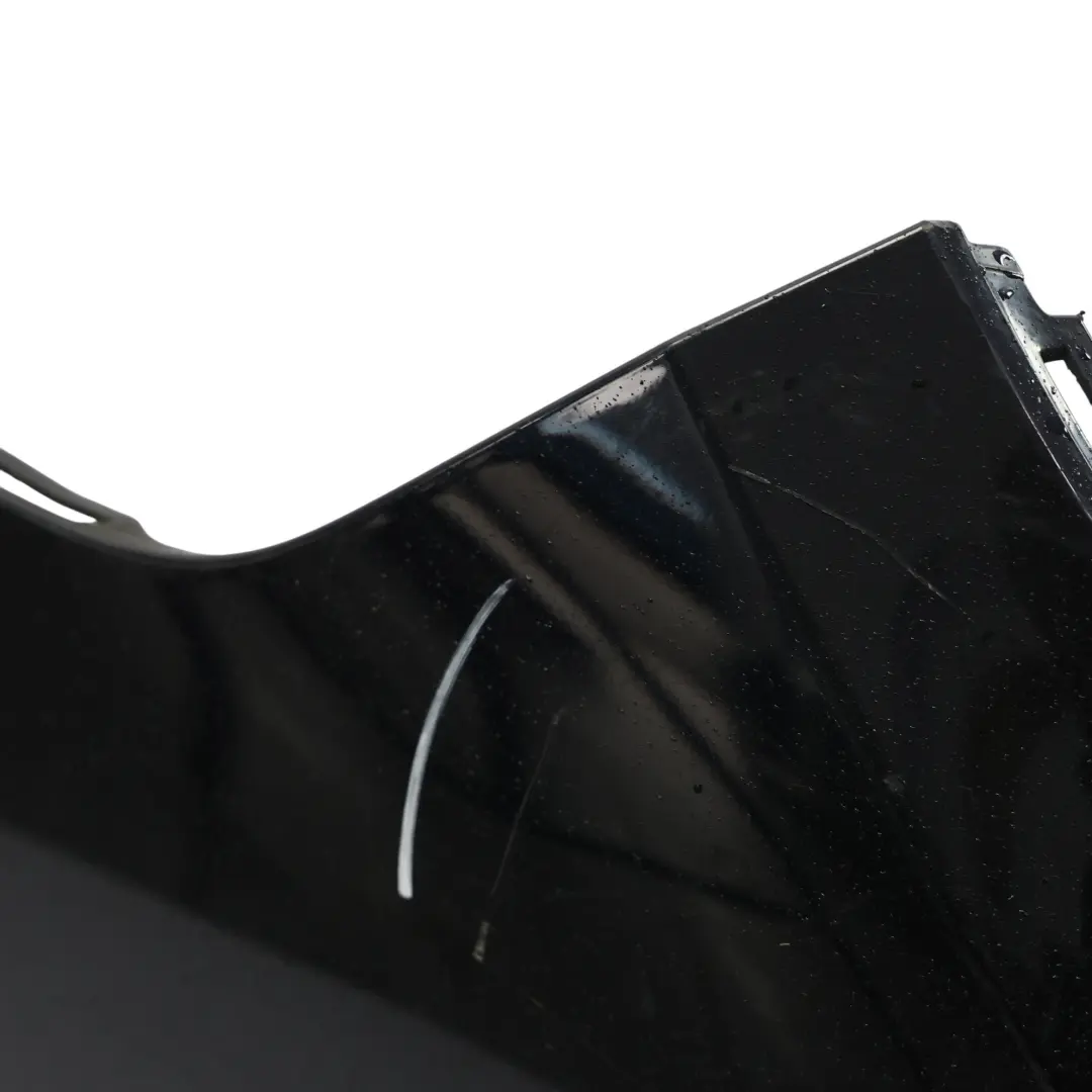 BMW F01 Rear Bumper M Sport Trim Panel Cover Azurite Black Metallic - S34 - SKU 7898876-AZB - Part number 7898876