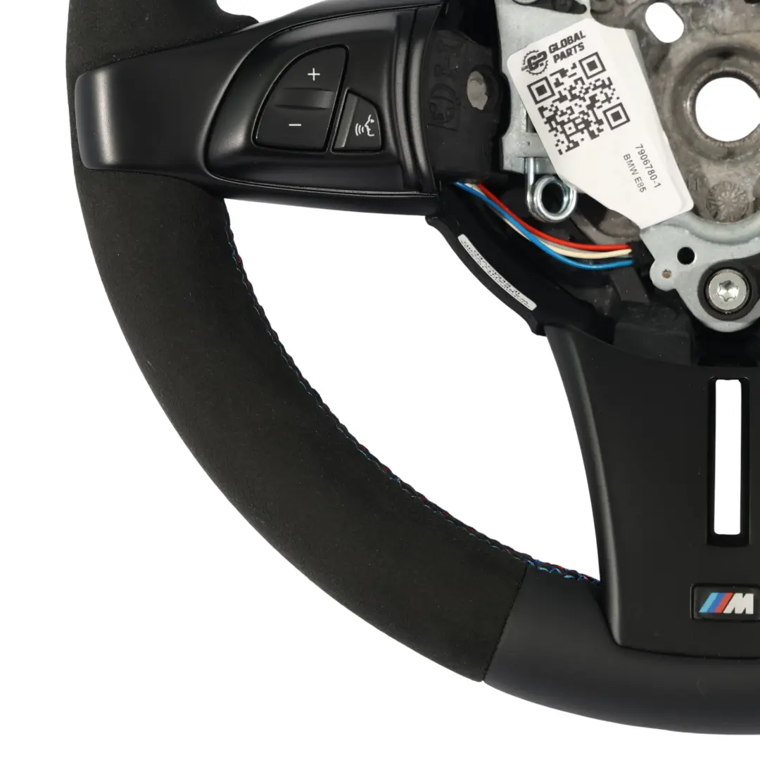 NUOVO Volante Nero in Pelle / Alcantara M Sport Multifunzione per BMW Z4 E85 con numero di parte 7906780 BMW Z4 E85 NUOVO Volante Nero in Pelle / Alcantara M Sport Multifunzione - SKU 7906780-1 - Numero di parte 7906780