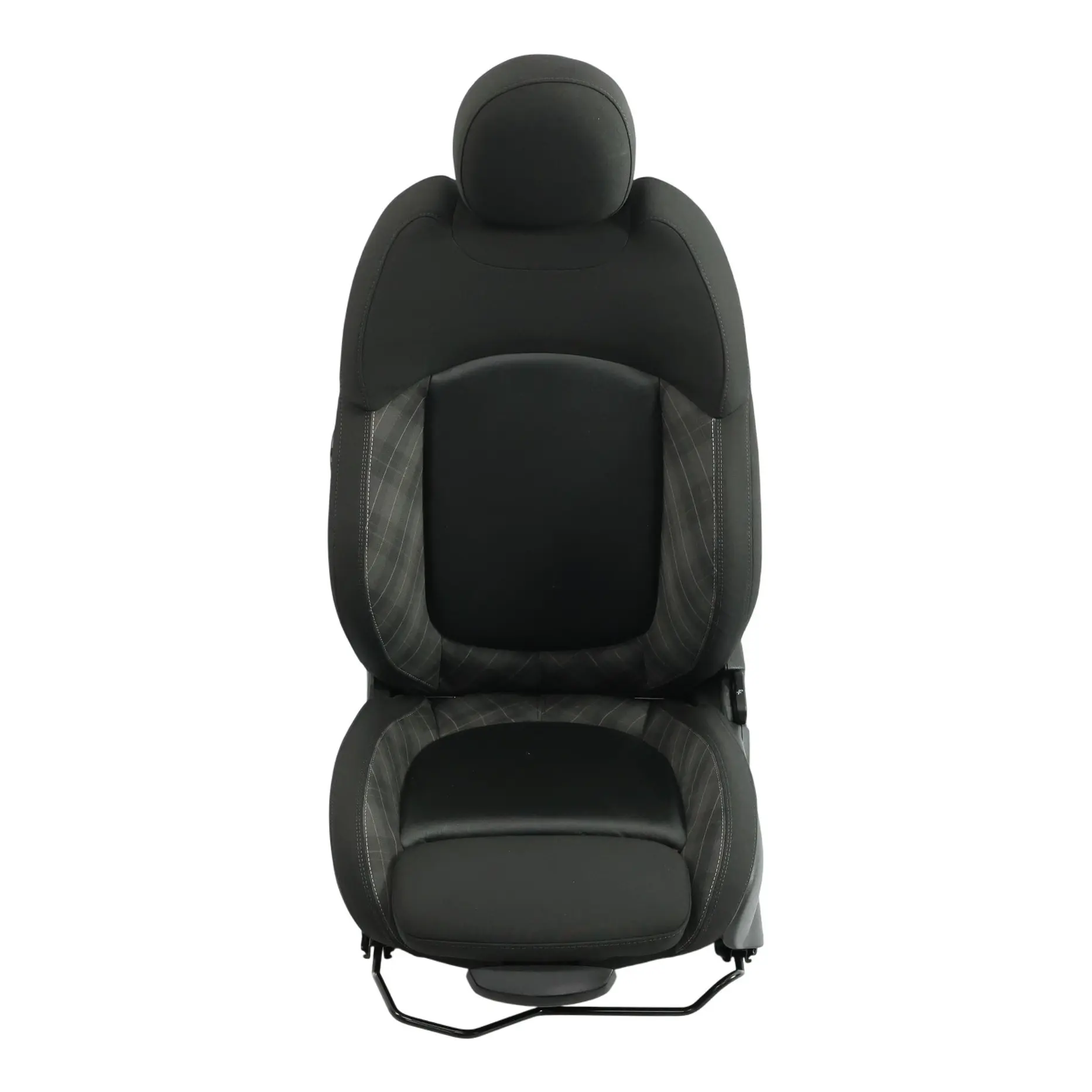 Mini Cooper One F56 F57 Vordersitz Sport Cloth Leder Links Diamond Black