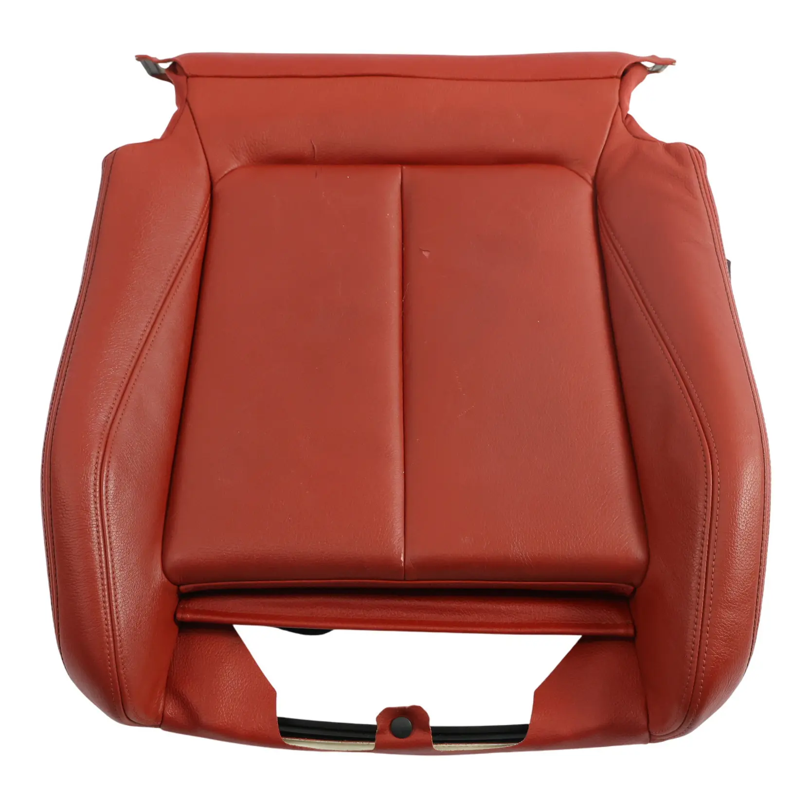 BMW F36 Seat Cover Front Right O/S Heated Sport Seat Coral Red Leather