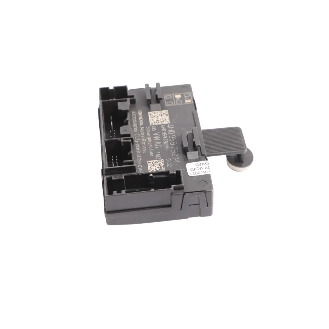 Porsche Cayenne 92A Front Door Control Module Unit ECU Left N/S - SKU 4H0959792M - Part number 4H0959792M
