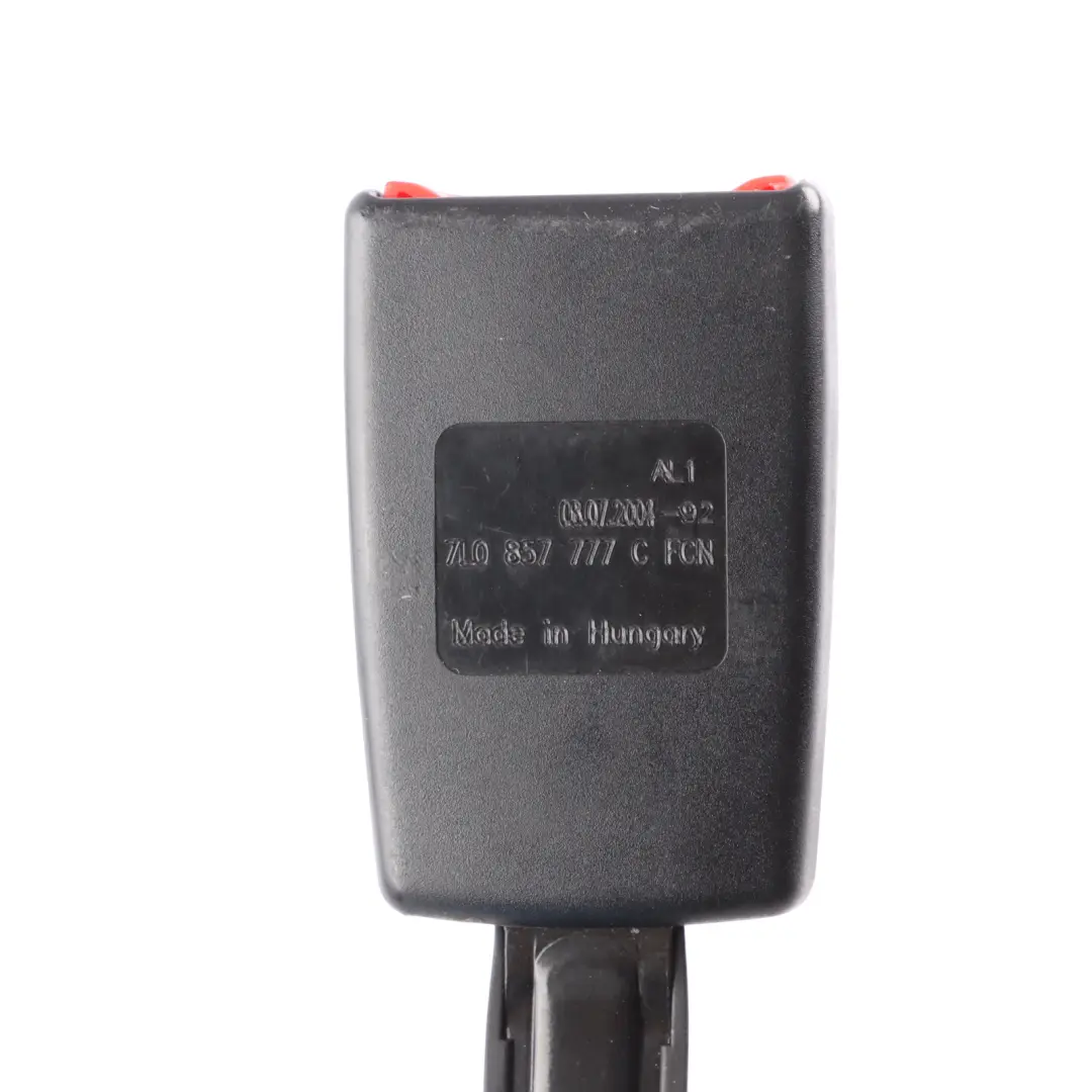 VW Volkswagen Touareg 7L Seat Belt Buckle Lower Belt Front Left N/S - SKU 7L0857777C - Part number 7L0857777C