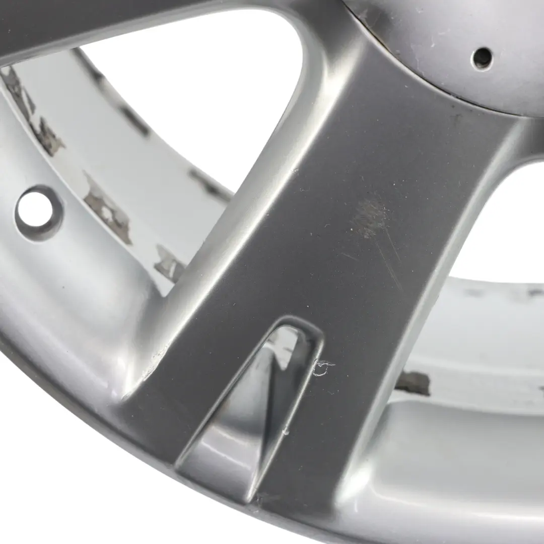 VW Volkswagen Touareg 7L Silver Alloy Wheel Rim 18" ET:57 8J - SKU 7L6601025L-1 - Part number 7L6601025L