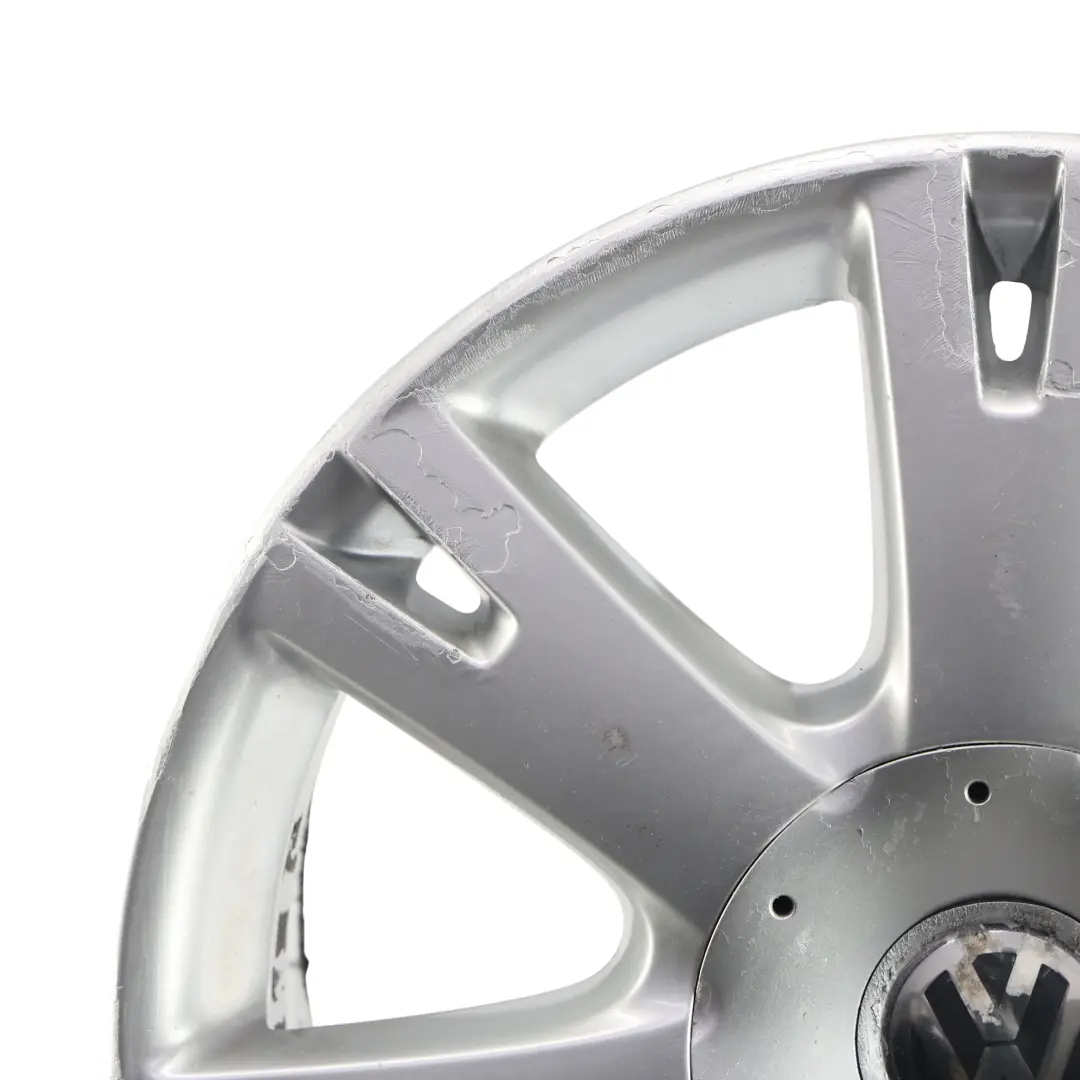 VW Volkswagen Touareg 7L Silver Alloy Wheel Rim 18" ET:57 8J - SKU 7L6601025L-1 - Part number 7L6601025L