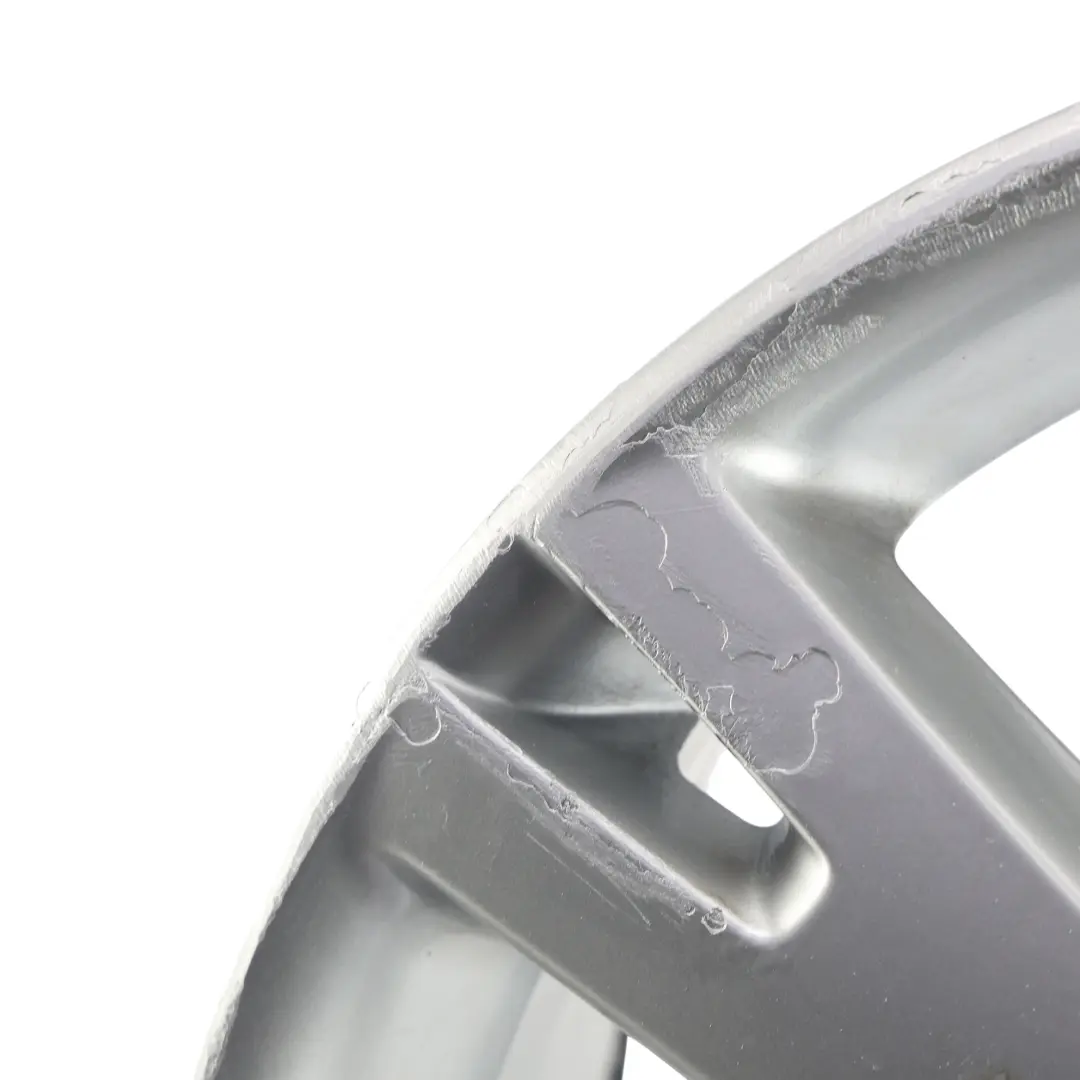 VW Volkswagen Touareg 7L Silver Alloy Wheel Rim 18" ET:57 8J - SKU 7L6601025L-1 - Part number 7L6601025L