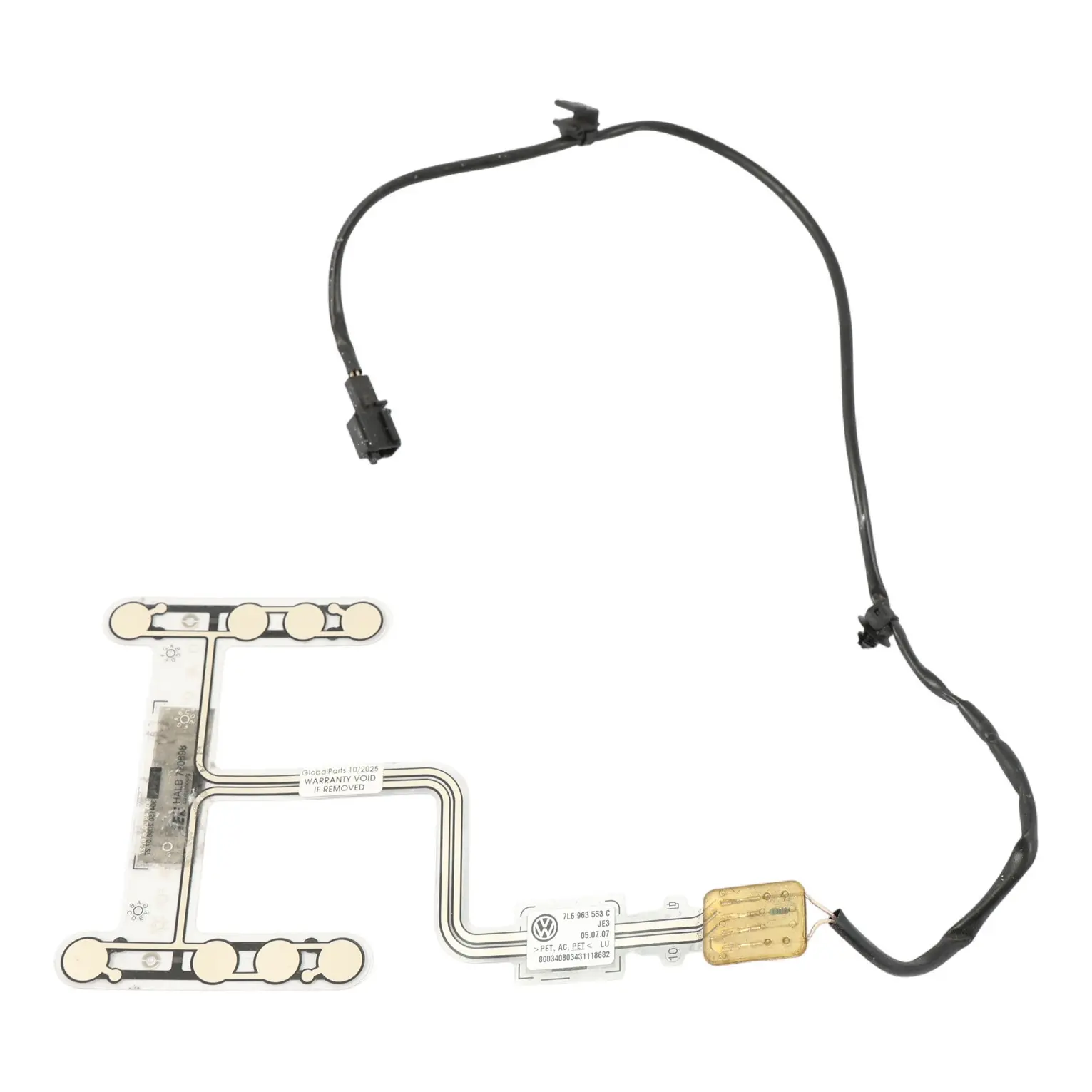 Volkswagen Tiguan 5N Module De Capteur De Siège Avant 7L6963553C
