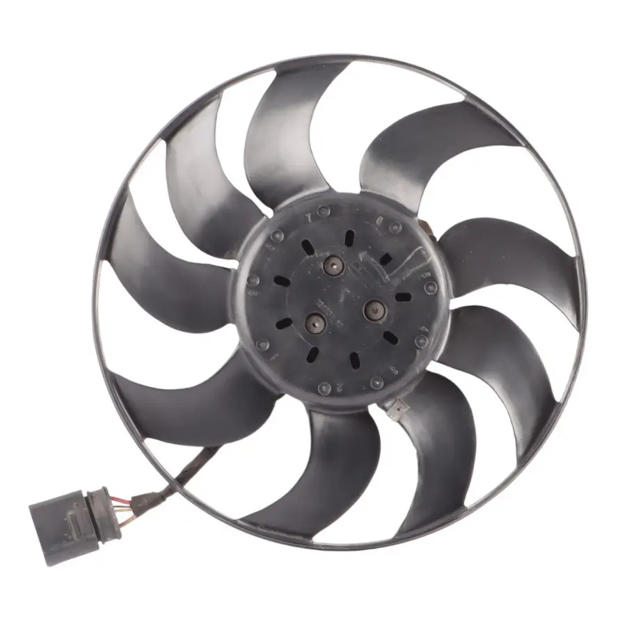 Volkswagen VW Sharan 7N Engine Cooling Fan Twin Coolant Unit Part - SKU 7N0121207F-1 - Part number 7N0121207F