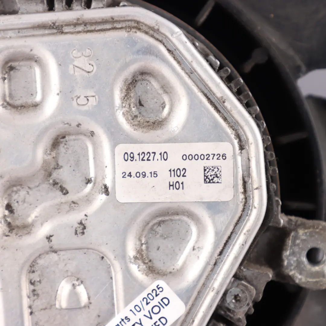 Volkswagen VW Sharan 7N Engine Cooling Fan Twin Coolant Unit Part - SKU 7N0121207F-1 - Part number 7N0121207F