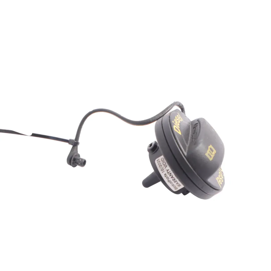 VW Volkswagen Sharan 7N Fuel Filler Cap Tank Lid Cover Black Diesel - SKU 7N0201550G - Part number 7N0201550G