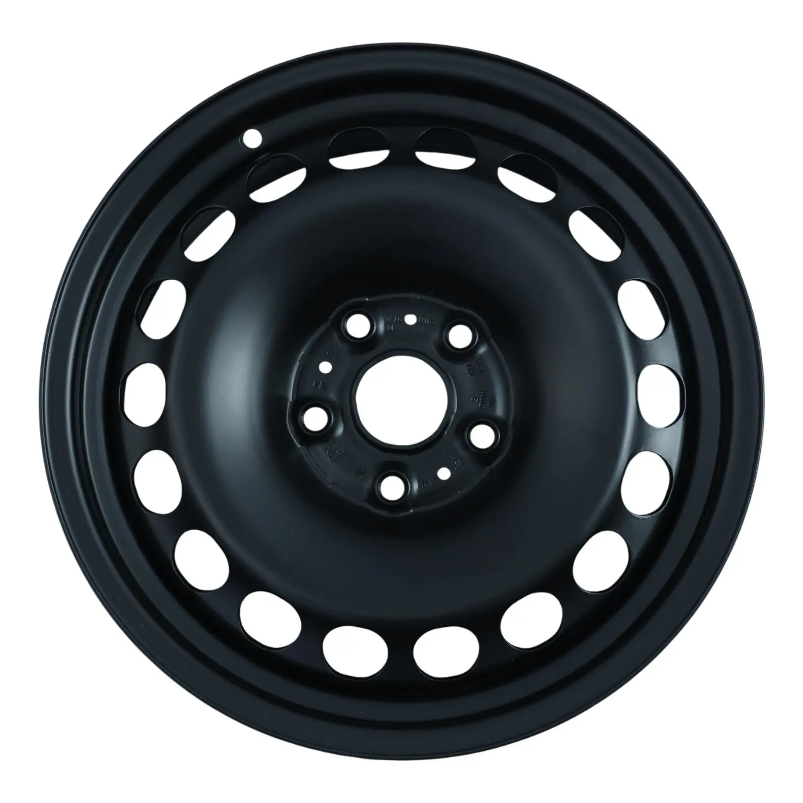 VW Tiguan 5N Sharan 7N Seat Alhambra Jante En Acier Noir 16" 6,5J 7N0601027E