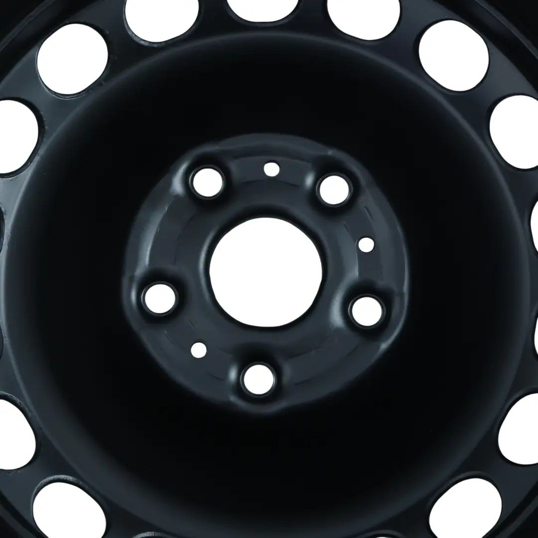 VW Tiguan 5N Sharan 7N Seat Alhambra Wheel Steel Rim Black 16" 6,5J - SKU 7N0601027E - Part number 7N0601027E