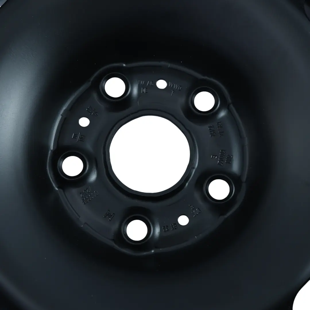VW Tiguan 5N Sharan 7N Seat Alhambra Cerchio Acciaio Nero 16" 6,5J - SKU 7N0601027E - Numero di parte 7N0601027E