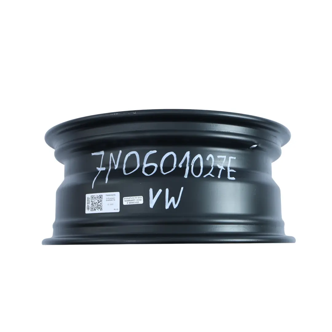 7N Felga Stalowa Czarna 16" 6,5J do VW Tiguan 5N Sharan o numerze 7N0601027E VW Tiguan 5N Sharan 7N Felga Stalowa Czarna 16" 6,5J - SKU 7N0601027E - Numer Części 7N0601027E