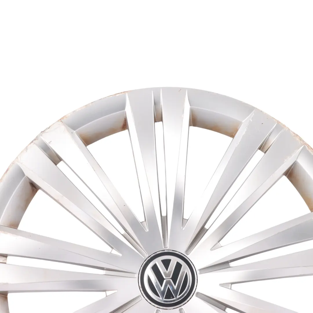 VW Volkswagen Sharan 7N Centre Wheel Trim Hub Cap Cover Silver - SKU 7N0601147A - Part number 7N0601147A