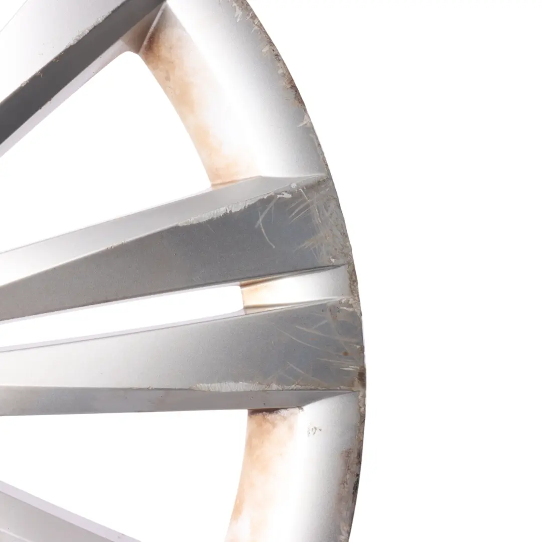 VW Volkswagen Sharan 7N Centre Wheel Trim Hub Cap Cover Silver - SKU 7N0601147A - Part number 7N0601147A