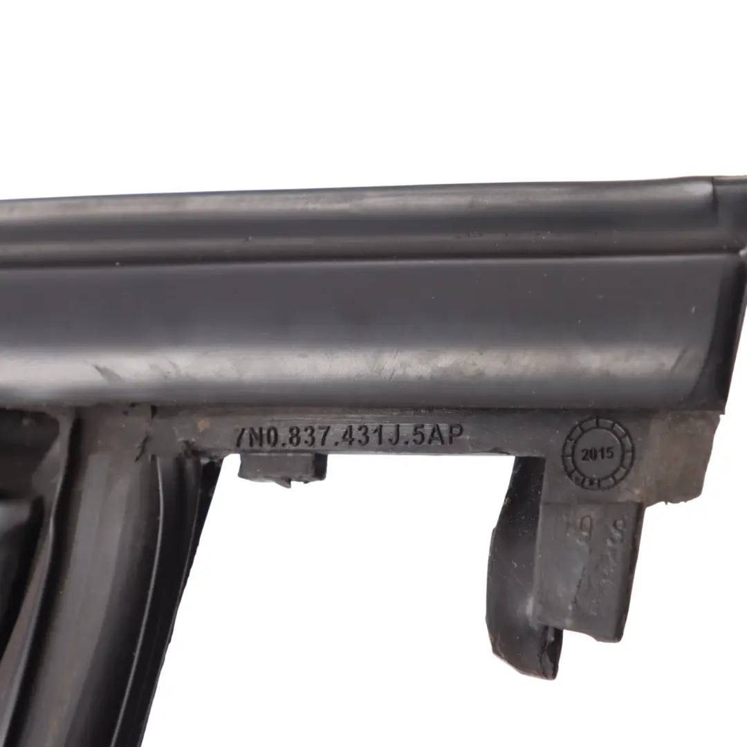 7N Door Window Guide Seal Gasket Front Left N/S to Volkswagen Sharan with Part number 7N0837431J Volkswagen Sharan 7N Door Window Guide Seal Gasket Front Left N/S - SKU 7N0837431J - Part number 7N0837431J