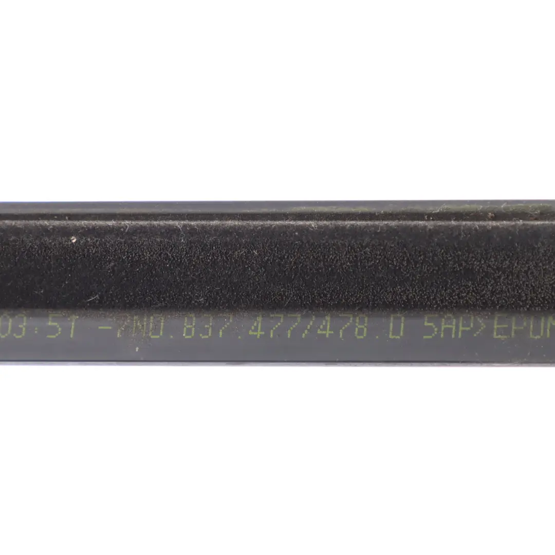 7N Türdichtung Fenster Außen Vorne Links für Volkswagen Sharan mit Teilenummer 7N0837477D Volkswagen Sharan 7N Türdichtung Fenster Außen Vorne Links - SKU 7N0837477D - Teilenummer 7N0837477D