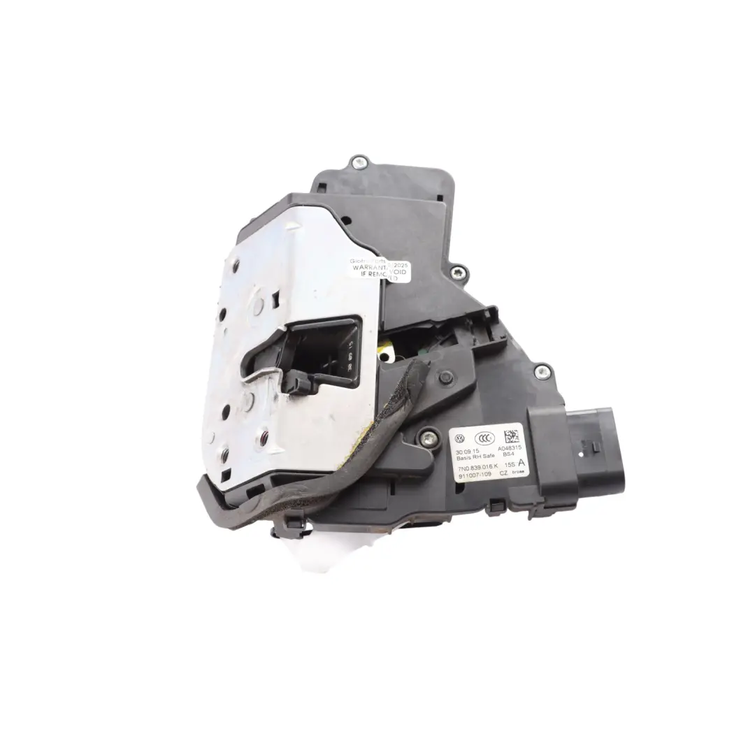Volkswagen Sharan 7N Seat Alhambra Door Lock Actuator Rear Right O/S - SKU 7N0839016K - Part number 7N0839016K