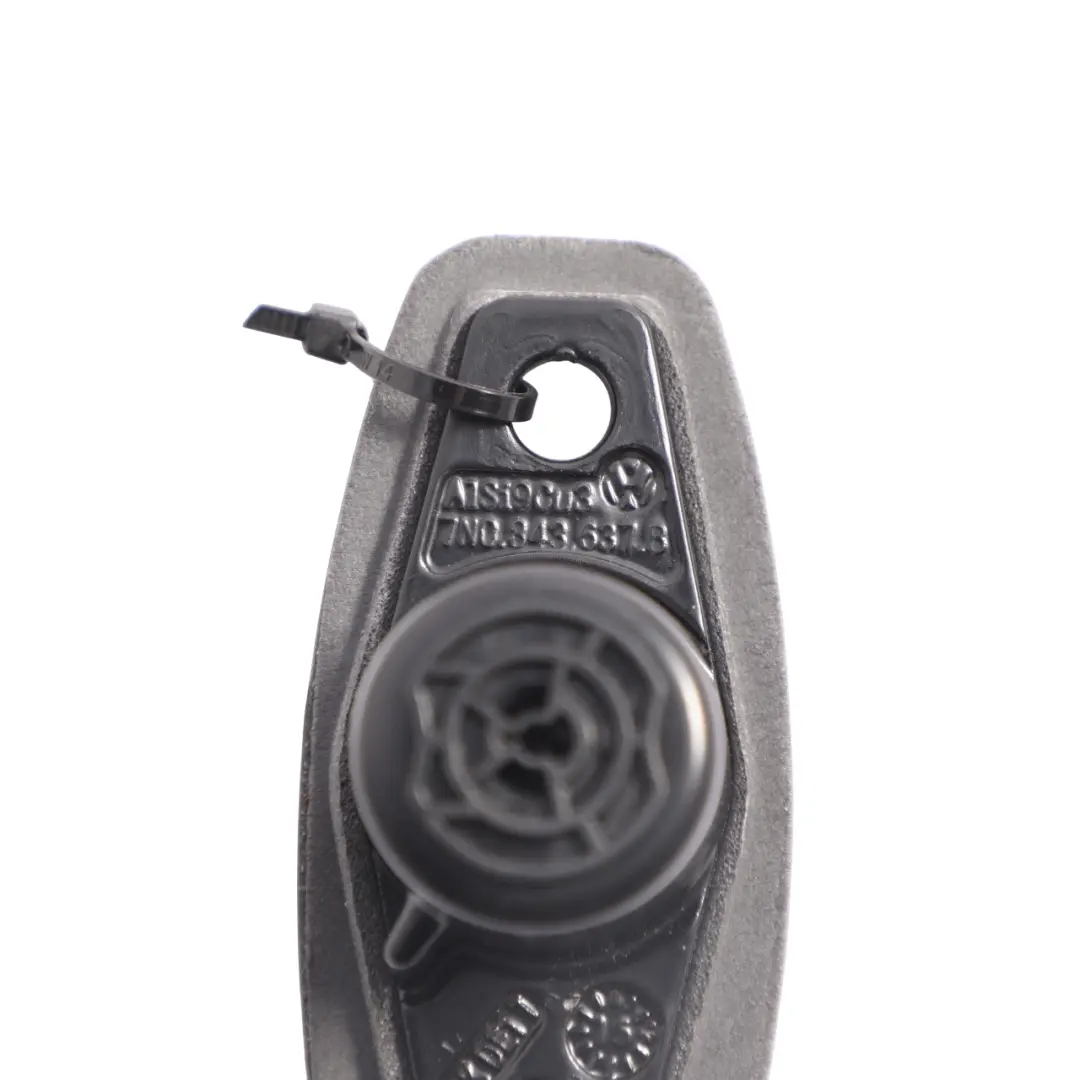 Volkswagen Sharan 7N Sliding Door Catch Upper Locking Plate Left N/S - SKU 7N0843637B - Part number 7N0843637B