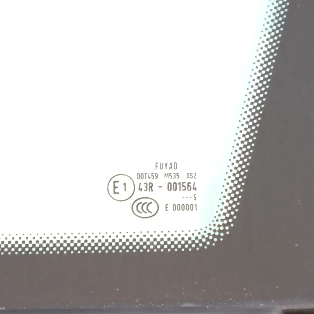 Volkswagen VW Sharan 7N Side Window Front Left N/S Fixed Triangle Glass AS2 - SKU 7N0845411B-1 - Part number 7N0845411B