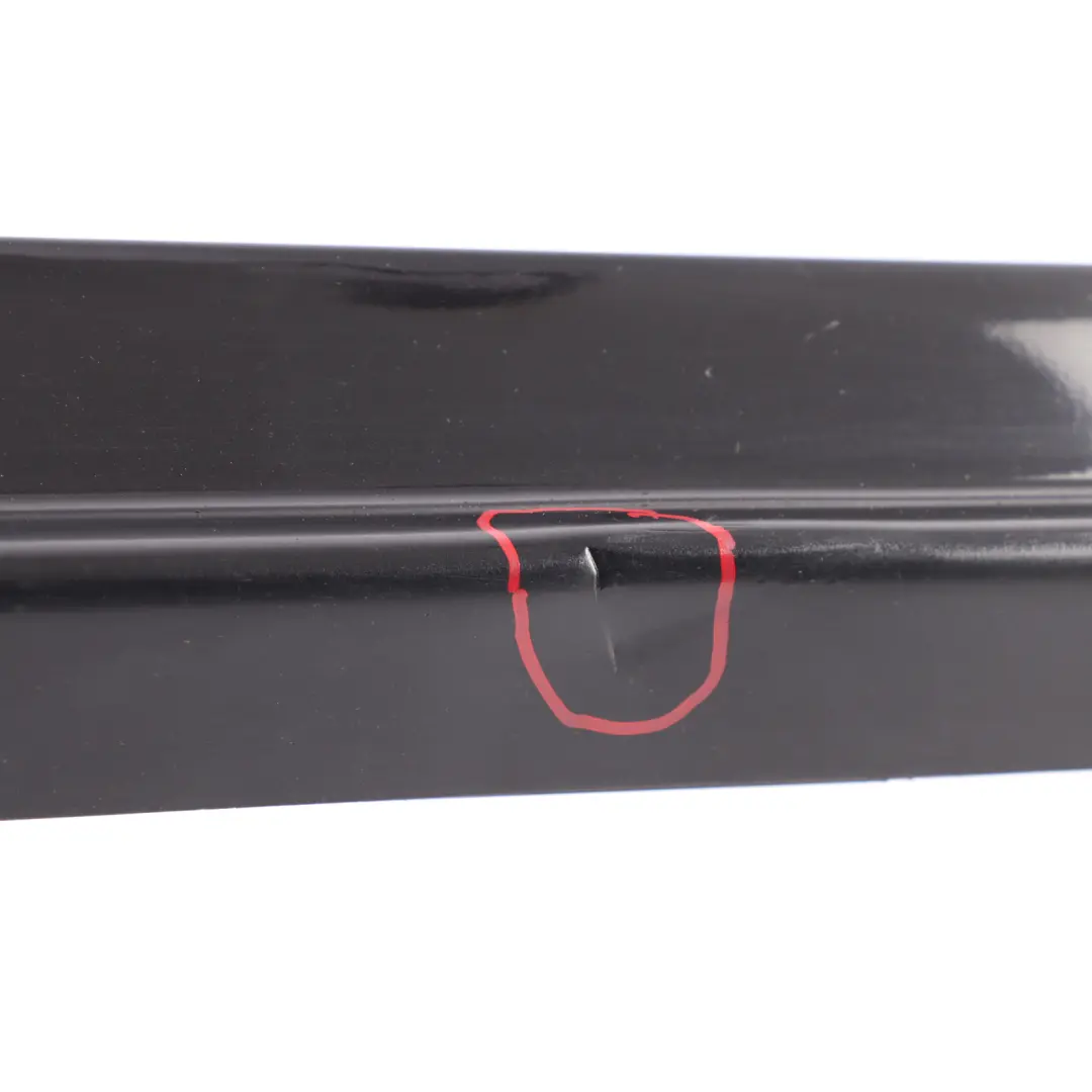VW Sharan 7N Door Moulding Strip Front Left N/S Sill Cover Deep Black - C9X - SKU 7N0854939H-DBL - Part number 7N0854939H