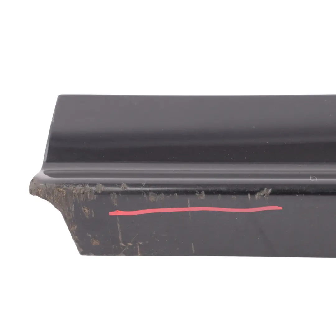 VW Sharan 7N Door Moulding Strip Front Right O/S Sill Cover Deep Black - C9X - SKU 7N0854940H-DBL - Part number 7N0854940H