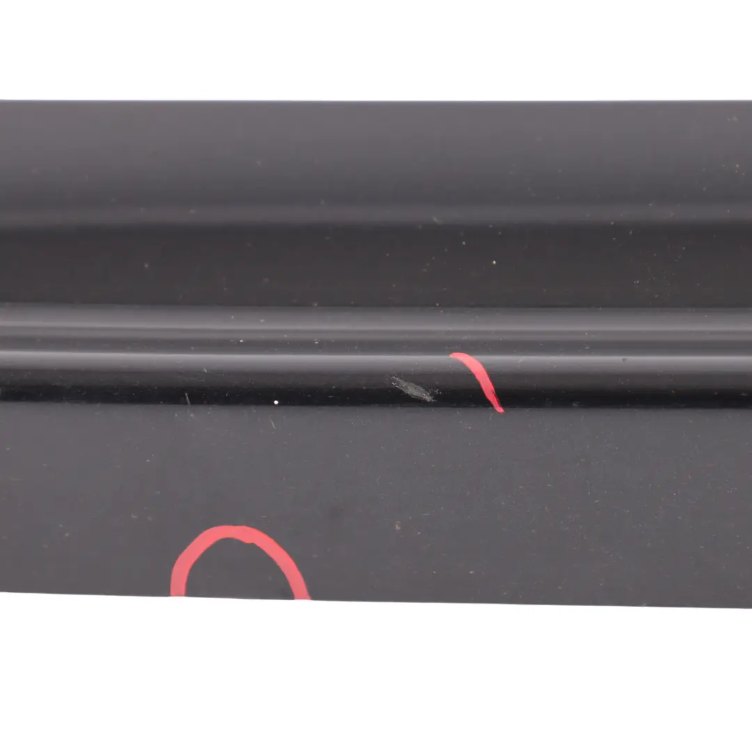 VW Sharan 7N Door Moulding Strip Front Right O/S Sill Cover Deep Black - C9X - SKU 7N0854940H-DBL - Part number 7N0854940H